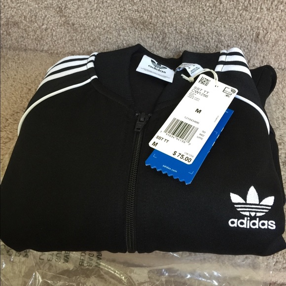 ADIDAS ORIGINALS SST Track Jacket Sz:M - Picture 9 of 13